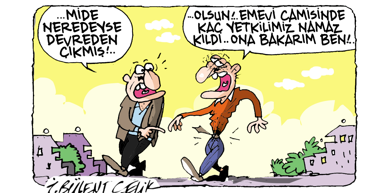 İ. Bülent Çelik çizdi...