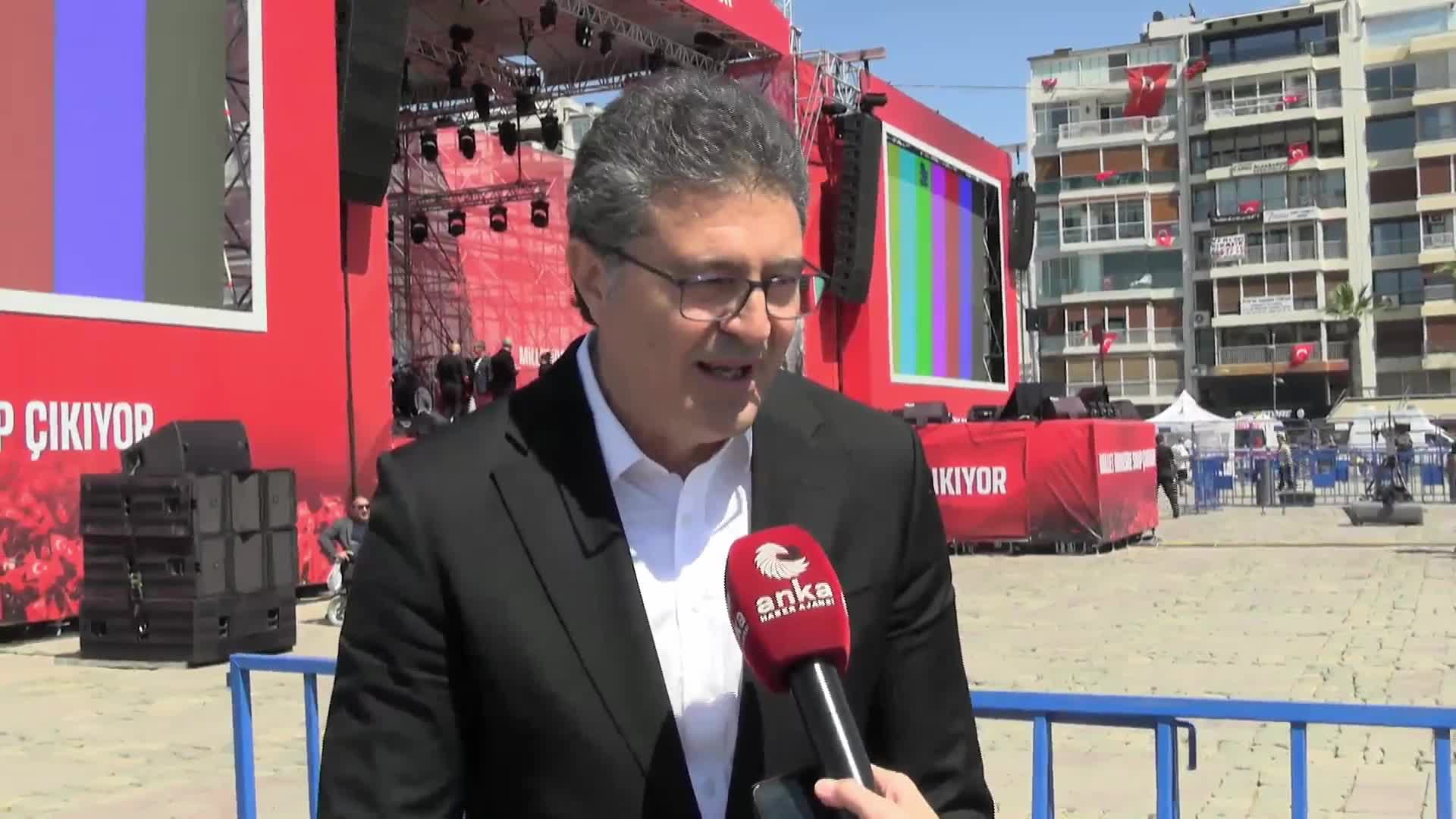 CHP'li Ensar Aytekin: İzmir yeni bir bağımsızlık, kurtuluş mücadelesini buradan devam ettirecek