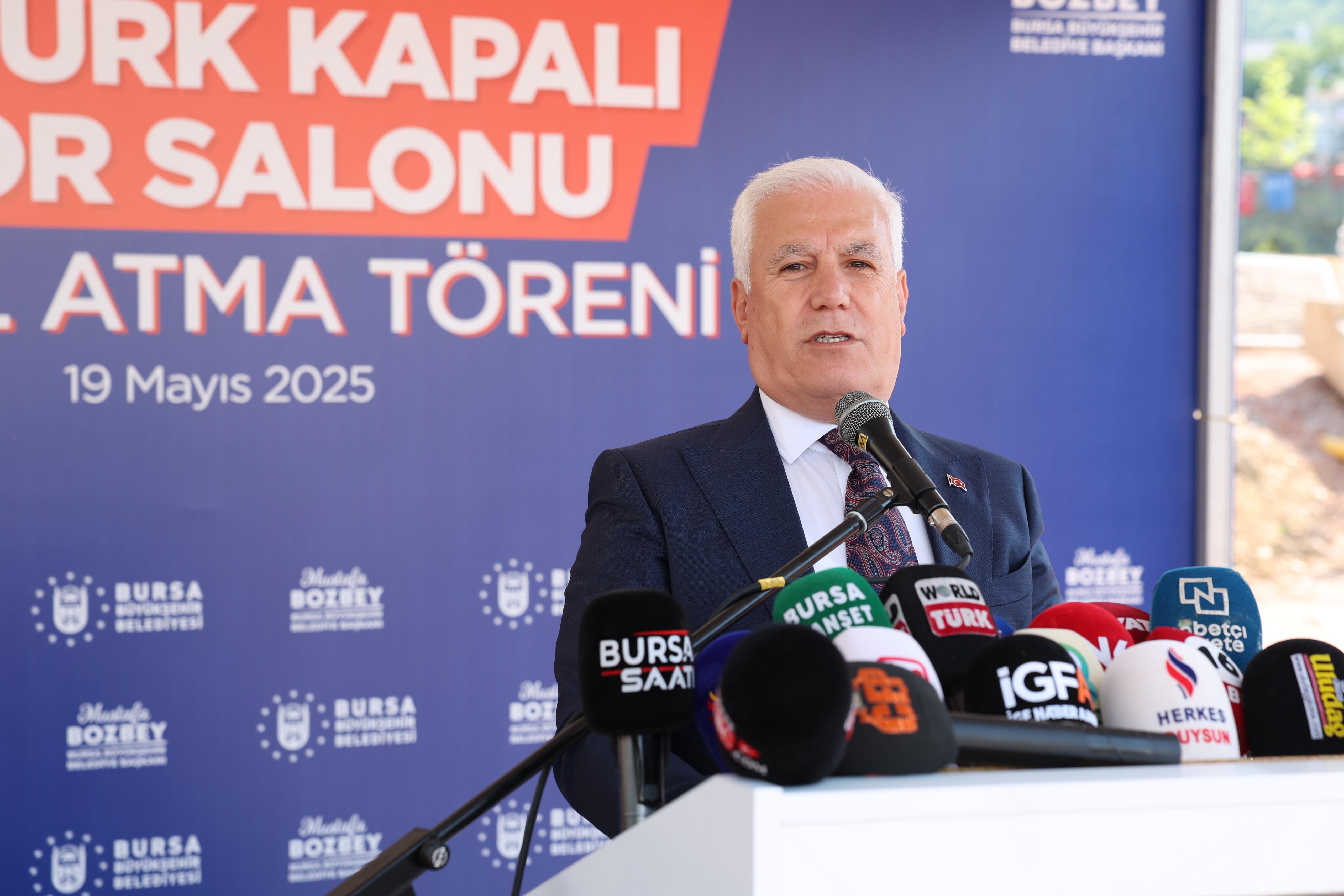 Atatürk Spor Salonu’nun temeli 19 Mayıs’ta atıldı