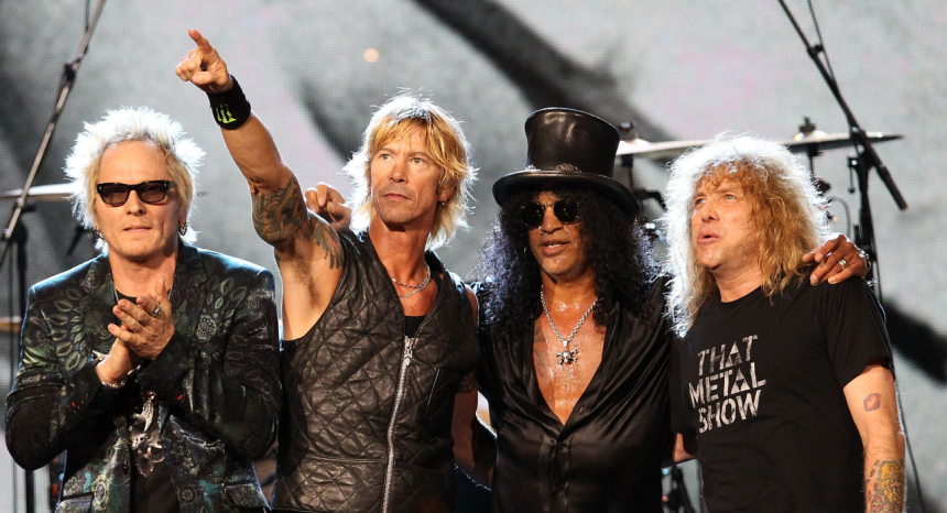 Guns N' Roses İstanbul konserine siyah kulis ve Türk mutfağıyla hazırlanıyor