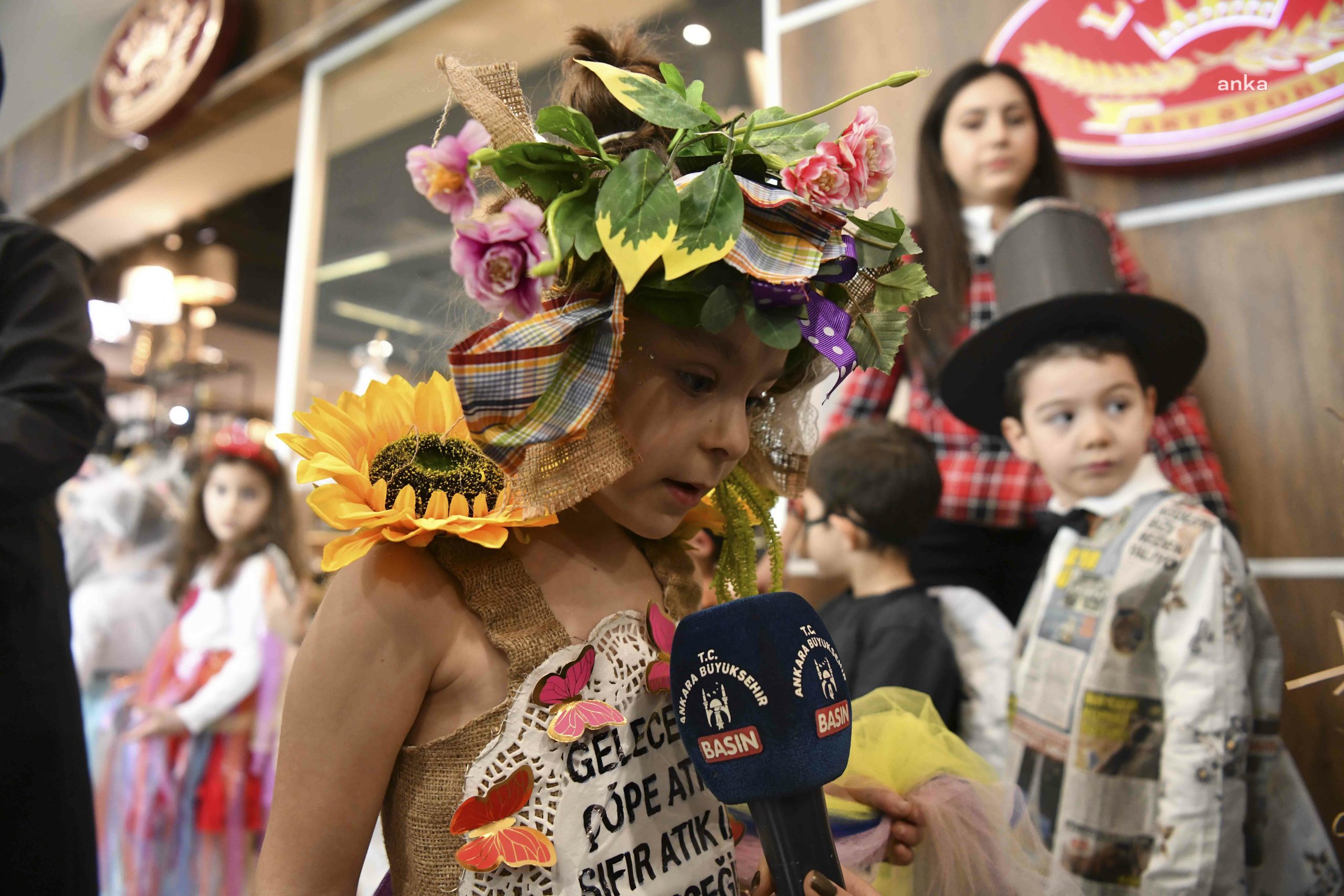 Ankara'da çocuklar için “Doğaya Açılan Pencerem” sergisi açıldı