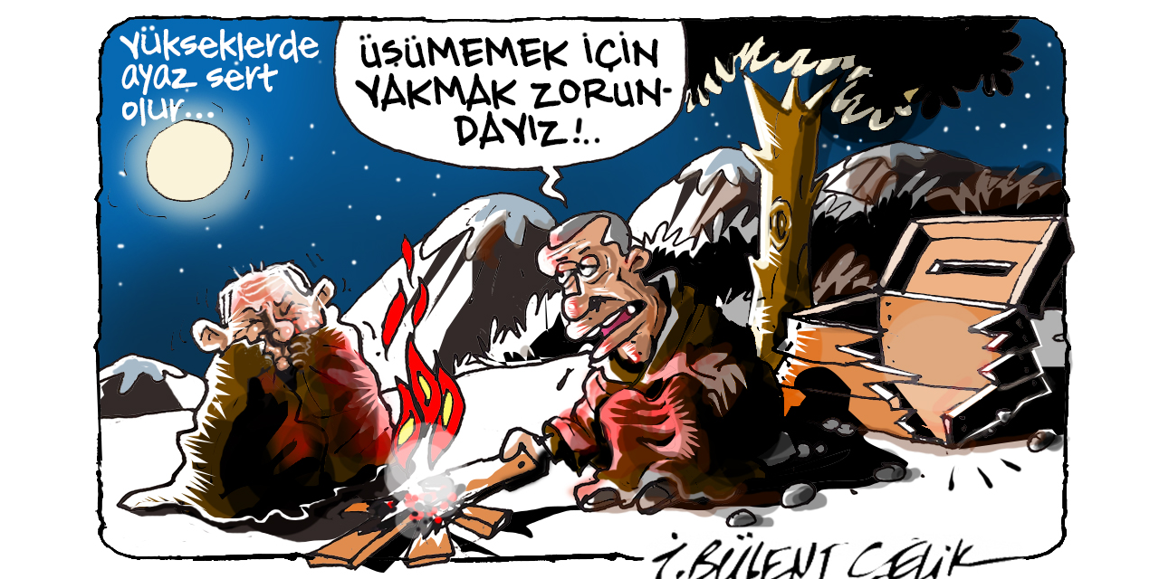 İ. Bülent Çelik'in 22 Mayıs 2025 tarihli karikatürü