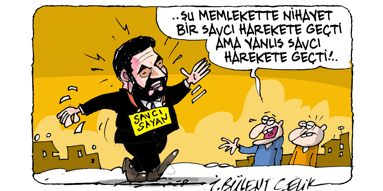 İ. Bülent Çelik'in 23 Mayıs 2025 tarihli karikatürü