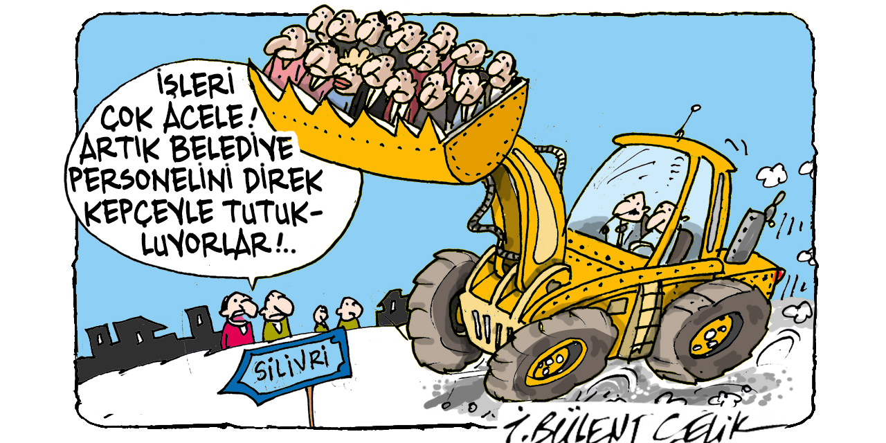 İ. Bülent Çelik'in 24 Mayıs 2025 tarihli karikatürü