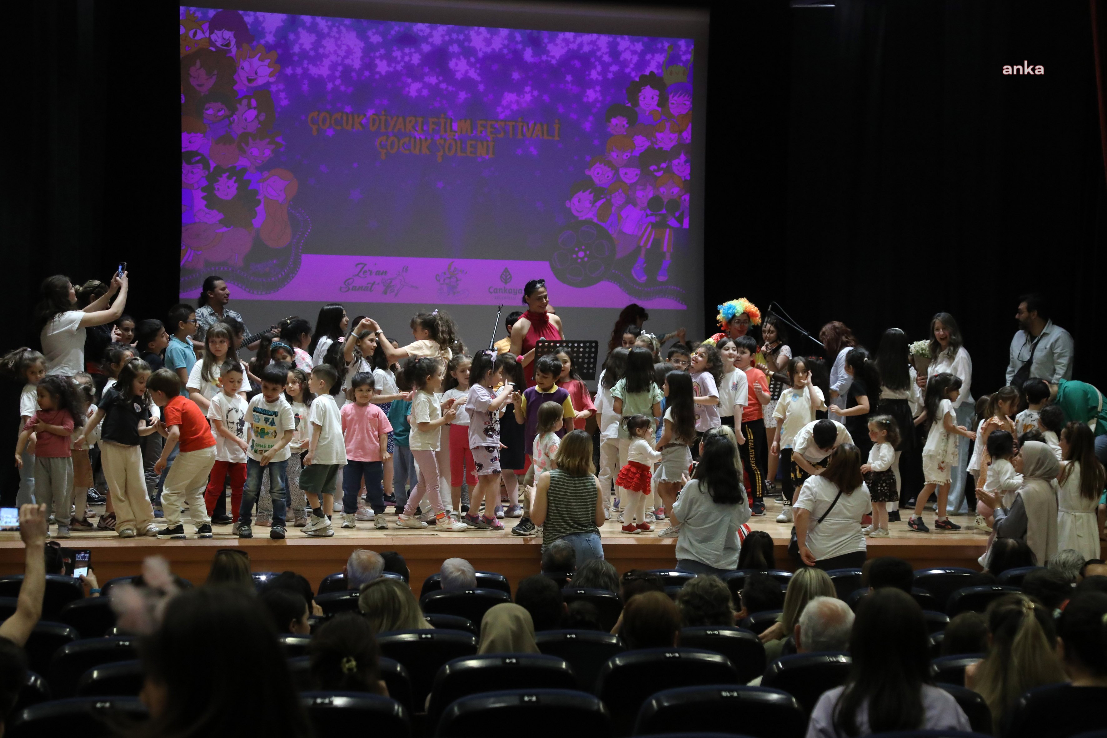"Uluslararası Çocuk Diyarı Film Festivali Çocuk Şöleni" Çankaya'da