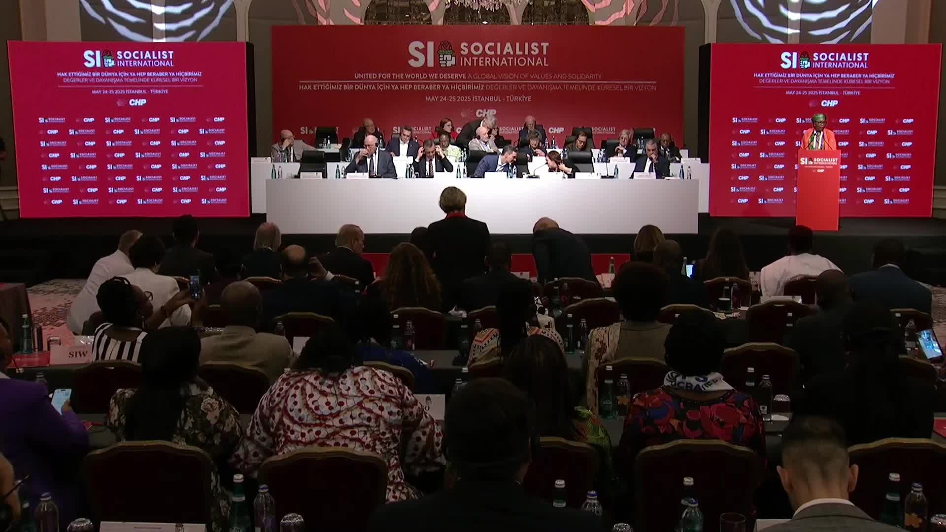 Sosyalist Enternasyonal Genel Koordinatörü Kambiwa: İmamoğlu'nun özgürlüğünü desteklemek için buradayız