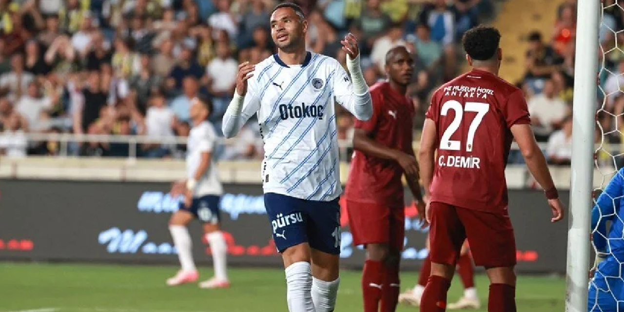 Fenerbahçe küme düşen Hatayspor karşısında darmadağın!