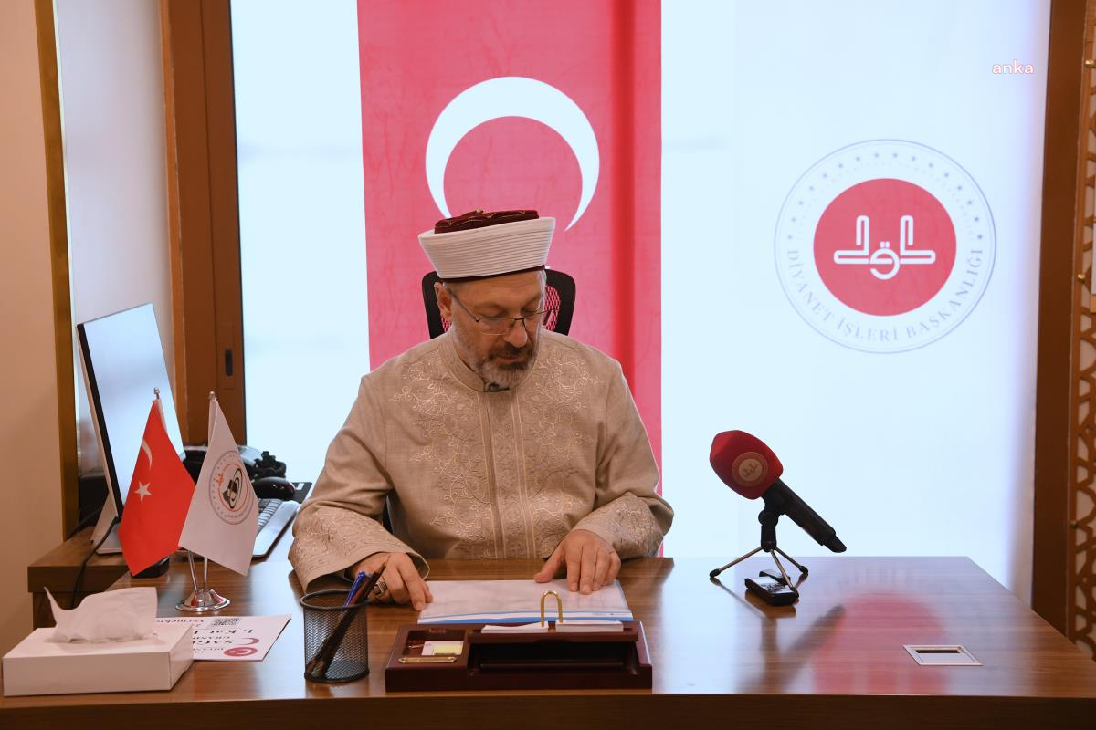 Diyanet İşleri Başkanı Erbaş: "Hac için Mekke'de bulunan 8 vatandaşımız vefat etti"