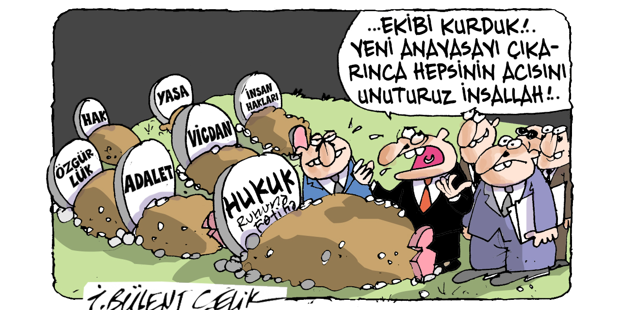 İ. Bülent Çelik'in 29 Mayıs 2025 tarihli karikatürü