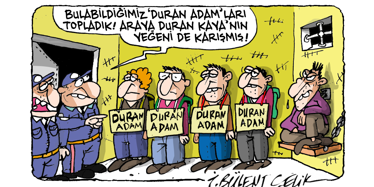 İ. Bülent Çelik'in 30 Mayıs 2025 tarihli karikatürü