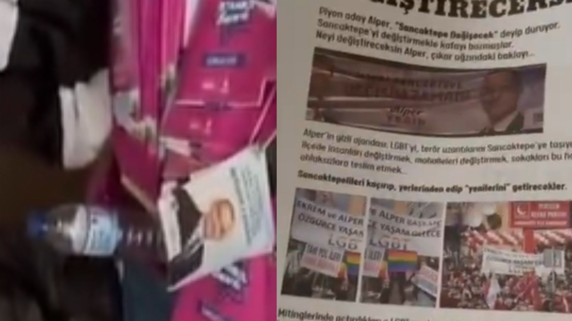 Seçime son 6 gün: Sancaktepe’de sahte bildiri ve gazete dağıtıldı