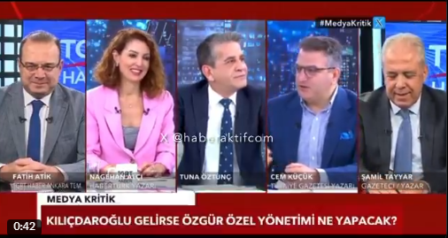 TGRT'de CHP tartışması: Stüdyoda gülme krizi