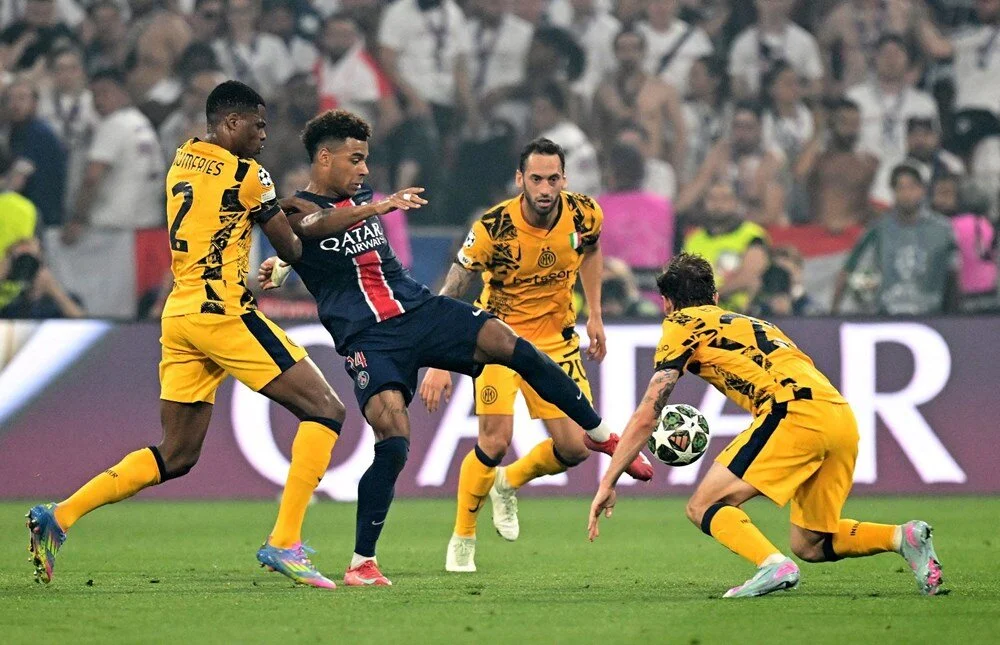 UEFA Şampiyonlar Ligi'nde zafer Paris Saint-Germain'in