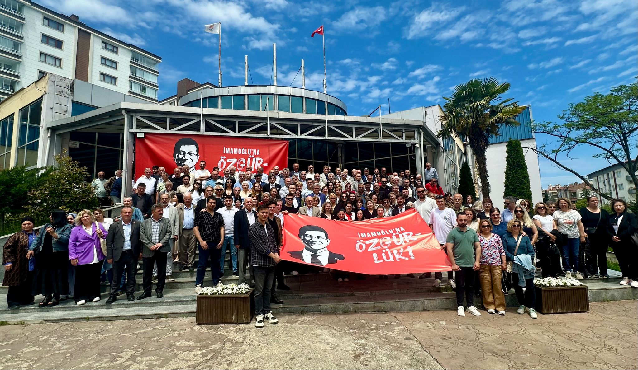 CHP Samsun İl Örgütü'nden güçlü mesaj: “Faşist ablukayı kıracağız!”