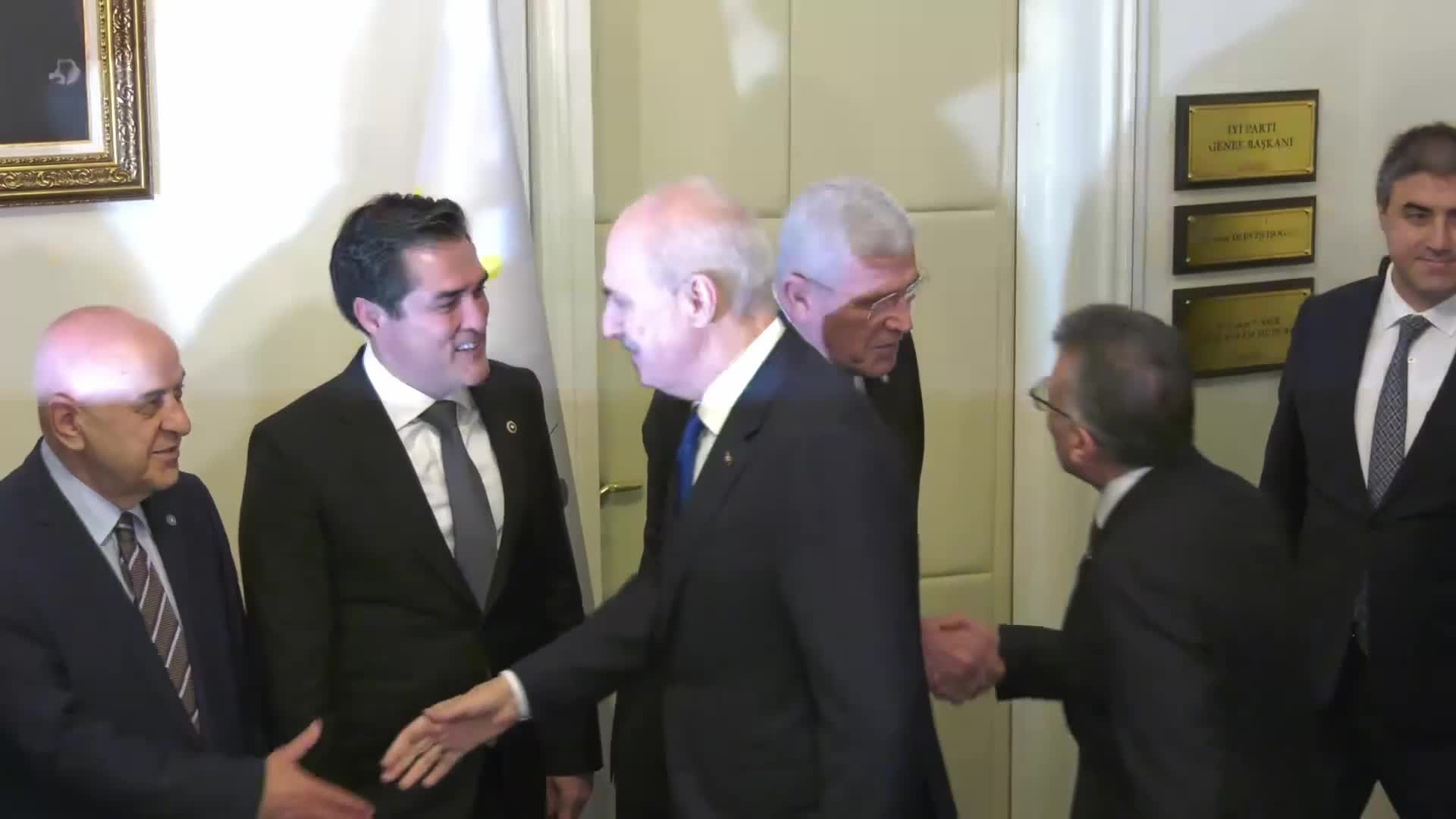 Kurtulmuş, Dervişoğlu'nu ziyaret etti: Komisyon için istişare sürecimiz olacak