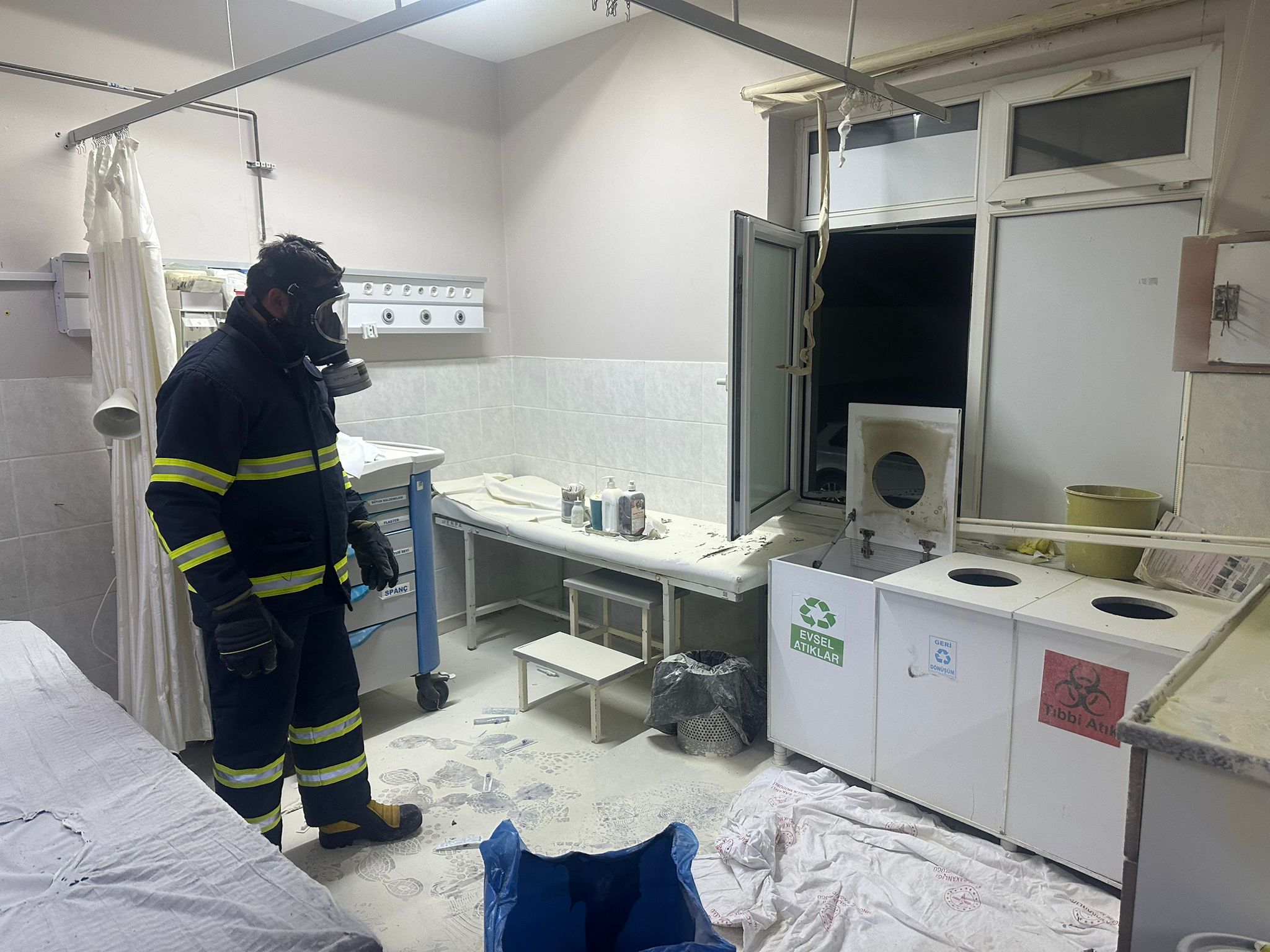 Sinop Türkeli Devlet Hastanesi'nde kimyasal madde patlaması: 1 hemşire yaralandı