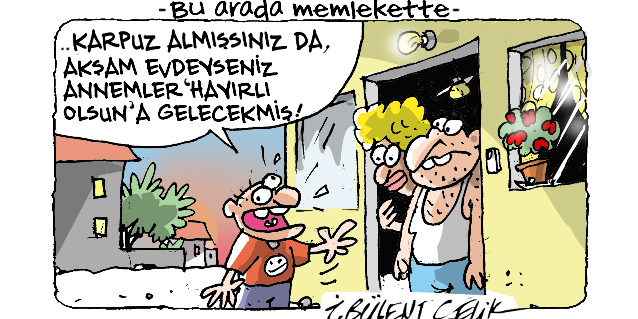 İ. Bülent Çelik'in 3 Haziran 2025 tarihli karikatürü