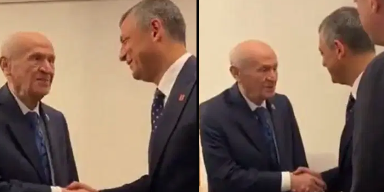 Bahçeli ile Özel arasında dikkat çeken diyalog: 'Çok hareketlisiniz maşallah'