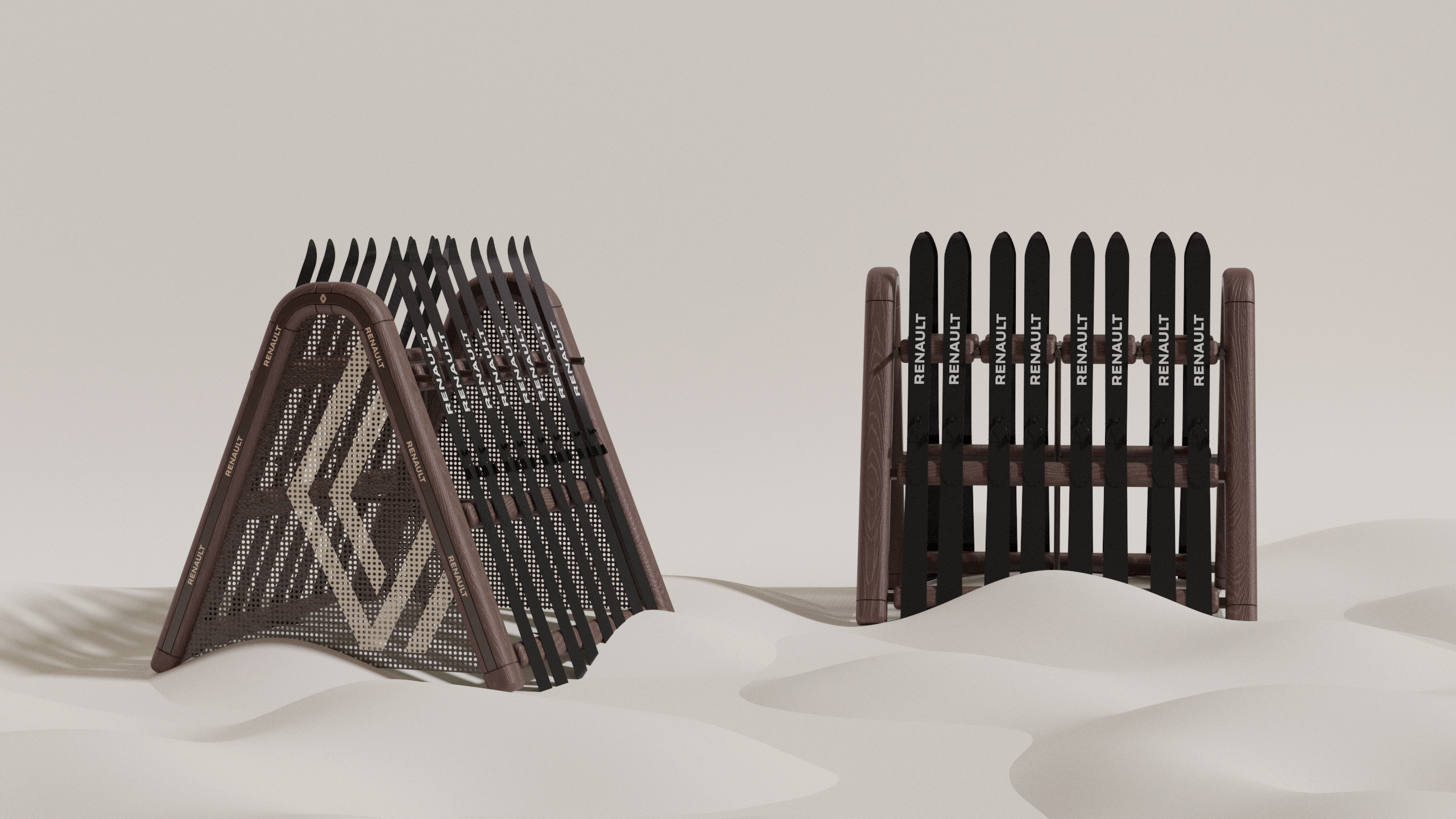 URBANJOBS’un Renault için tasarladığı kayak standı Architizer A+ Awards’ta finalist oldu