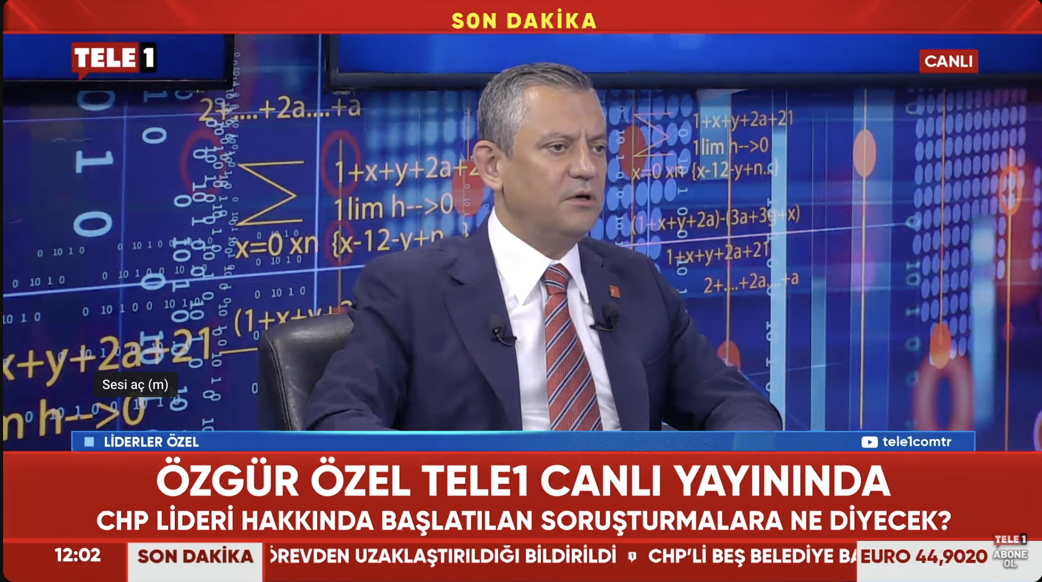 Özgür Özel'den sıcak açıklamalar: 'Ne anlıyorlarsa onu söylüyorum, bıçak kemiğe dayandı!'