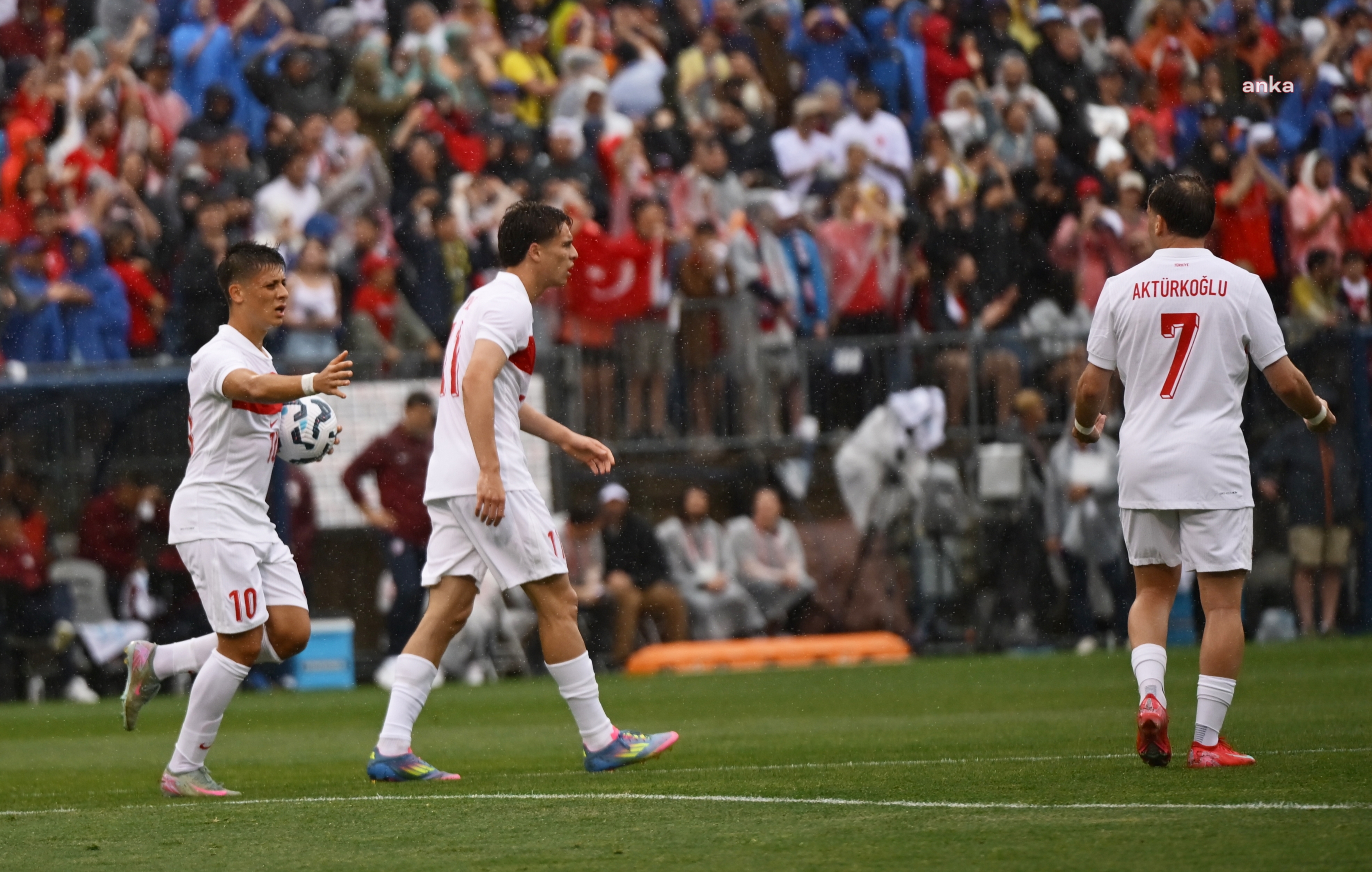 Türkiye, hazırlık maçında  ABD'yi 2-1 mağlup etti