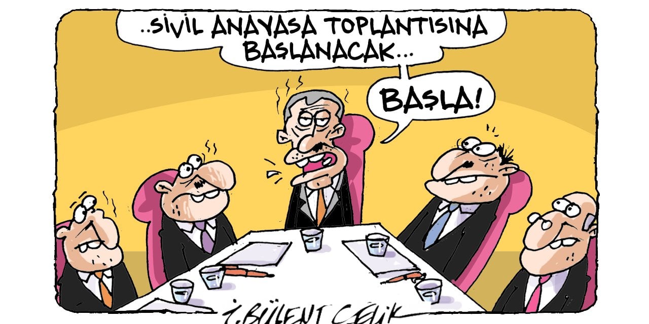 İ. Bülent Çelik'in 9 Haziran 2025 tarihli karikatürü