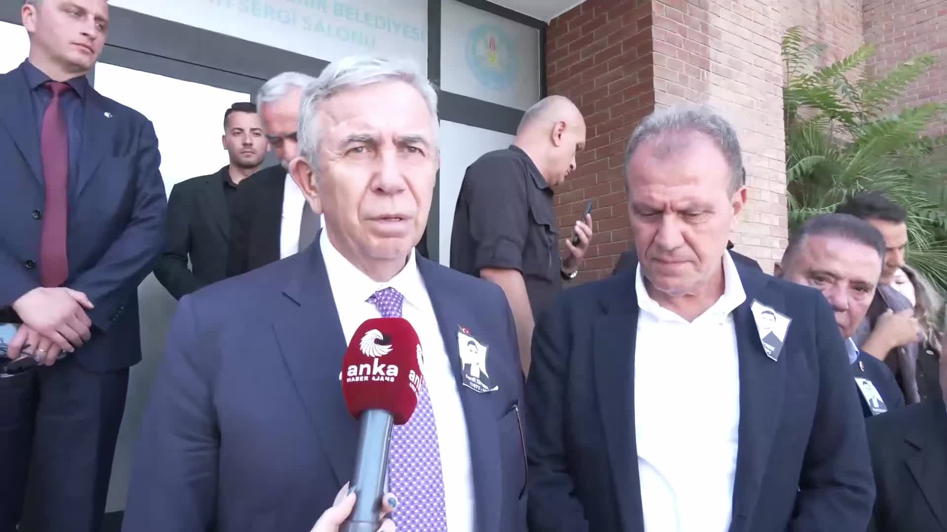 Mansur Yavaş: Ne kadar güzel iş yaptığını, halktan yana davrandığını cenazesinde gördük