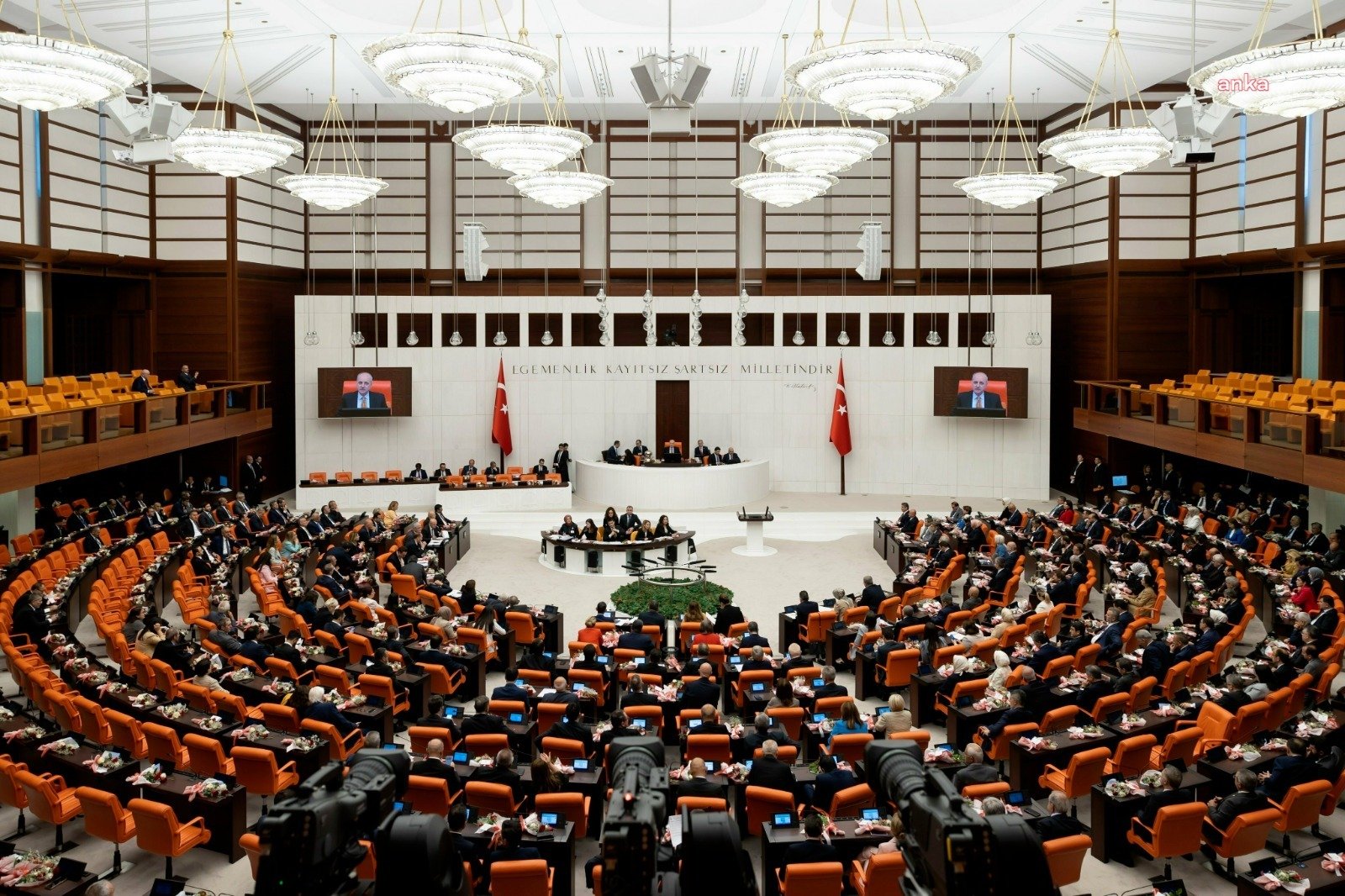 TBMM Genel Kurul’unda 28. Dönem ikinci devre TBMM Başkanlık Divanı belirlendi