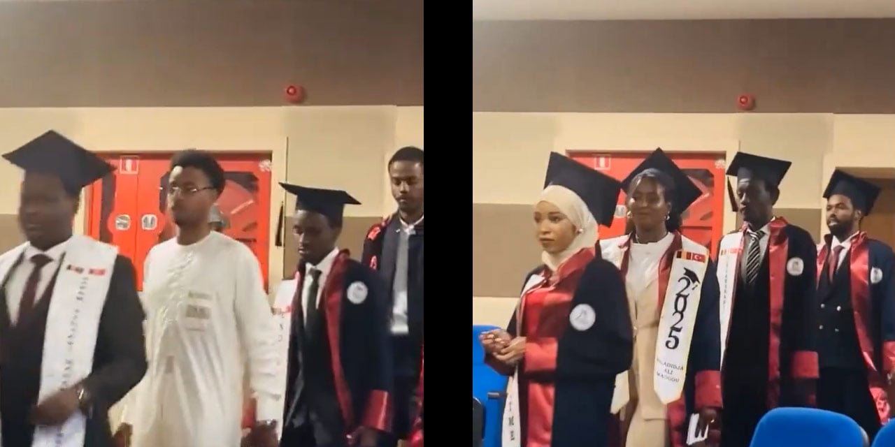 Karabük Üniversitesi mezuniyet görüntüsü belgeleri raftan indirdi