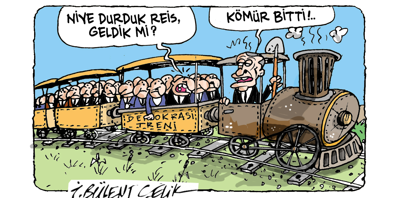 İ. Bülent Çelik'in 13 Haziran 2025 tarihli karikatürü