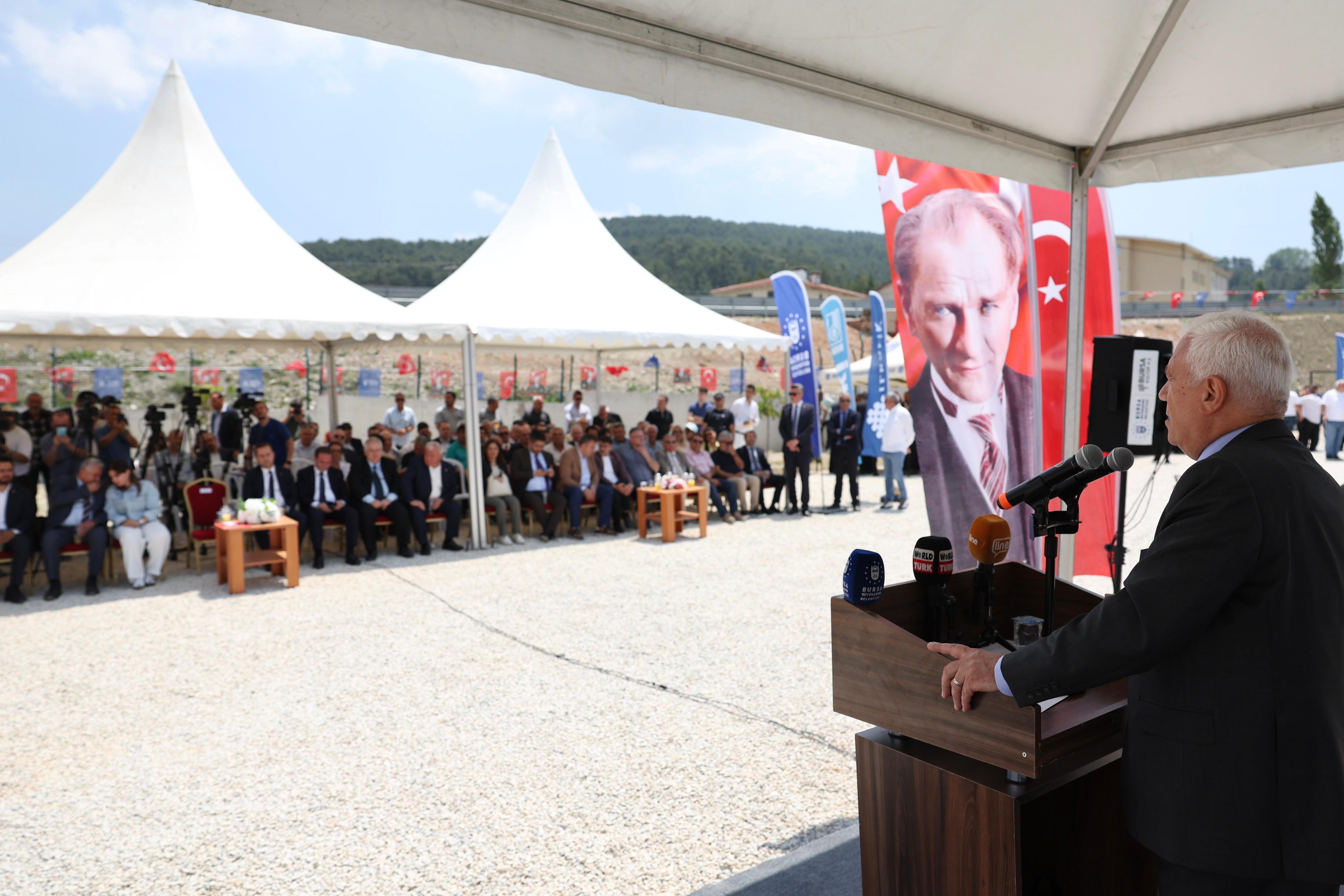 Büyükşehir, Keles’e Önemli Bir Altyapı Yatırımı Gerçekleştirdi