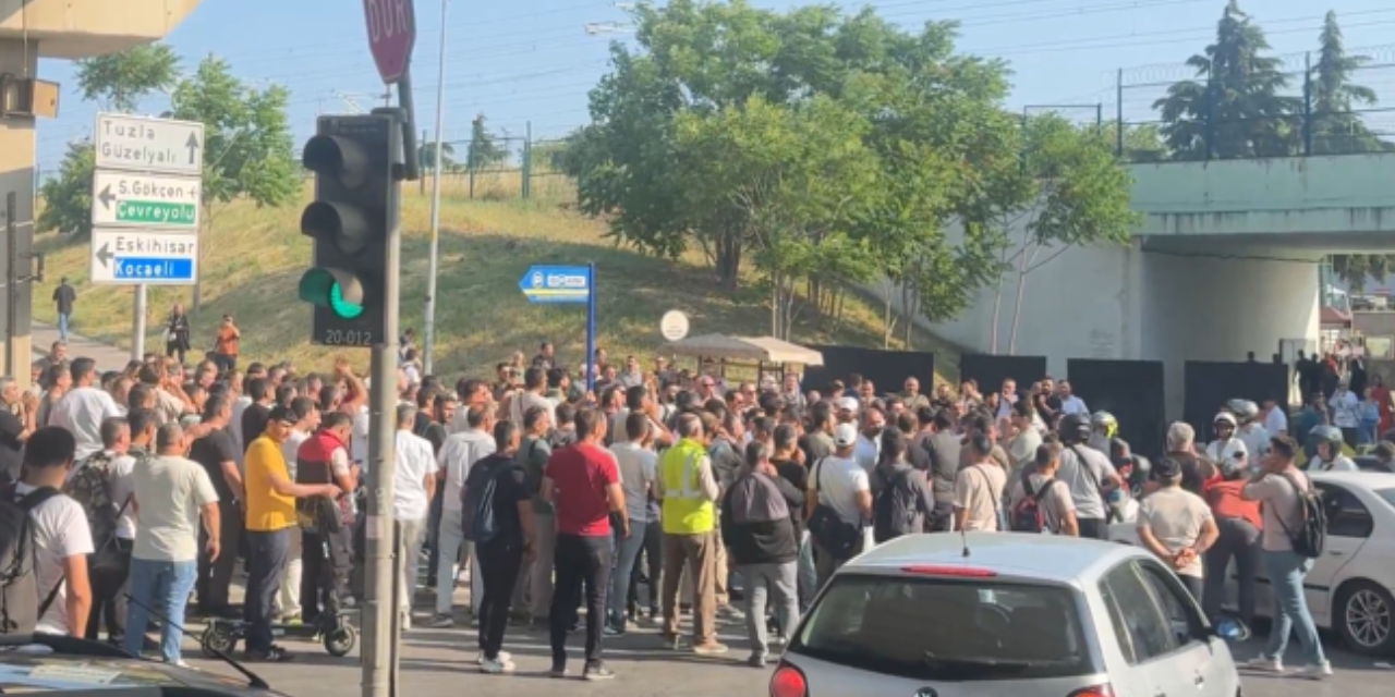 Savunma sanayi işçileri özlük hakları için eyleme başladı