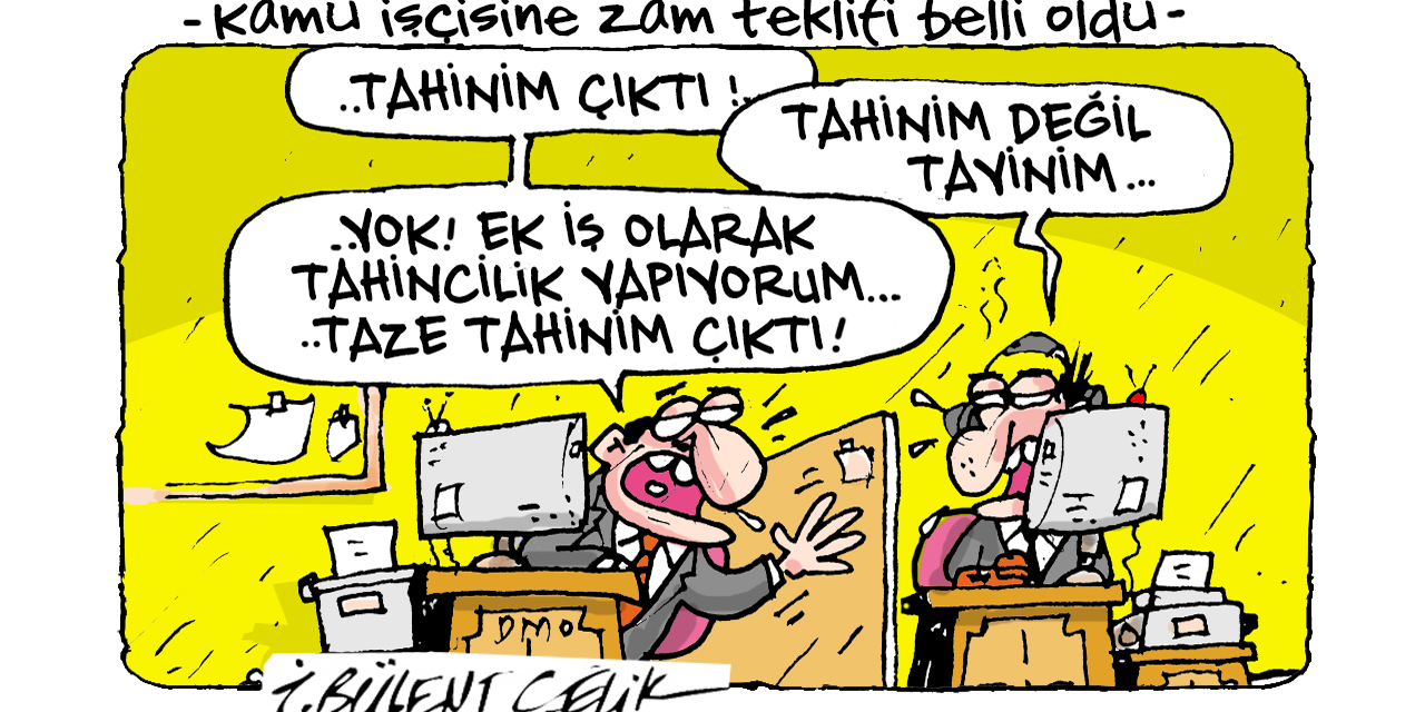 İ. Bülent Çelik'in 14 Haziran 2025 tarihli karikatürü