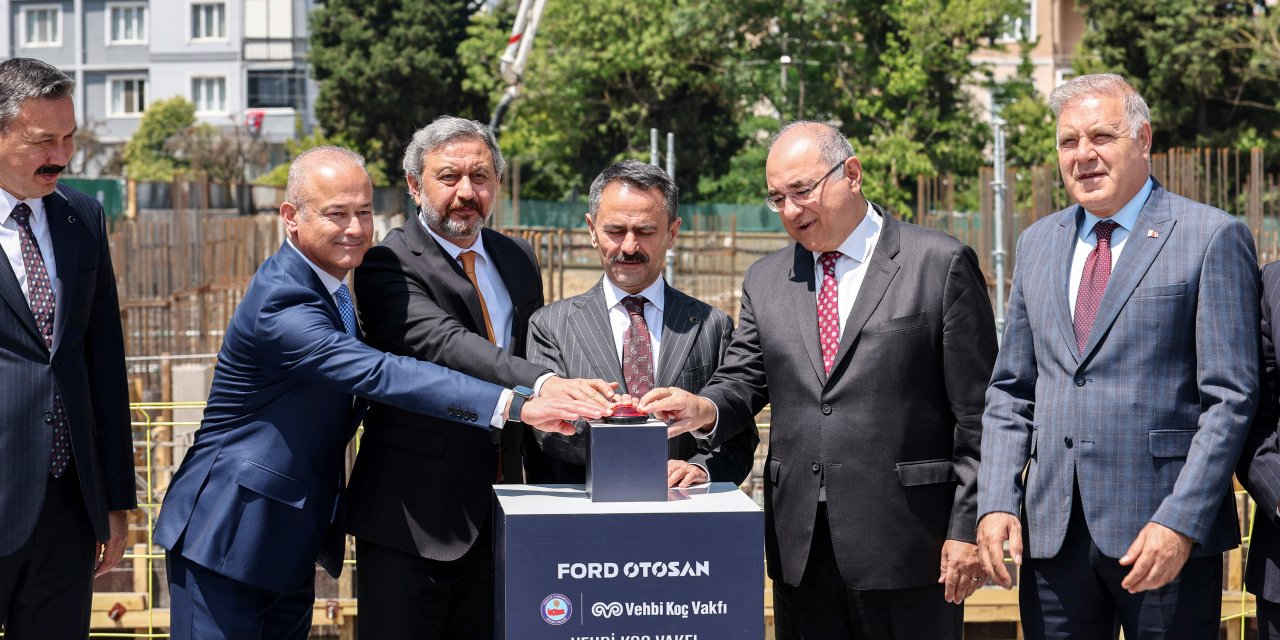 Ford Otosan’dan Kocaeli’ye eğitime katkı:Yeni ilkokulun temeli atıldı