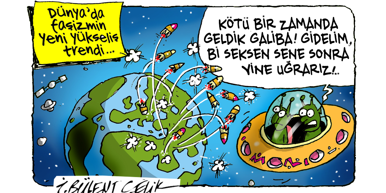 İ. Bülent Çelik'in 17 Haziran 2025 tarihli karikatürü