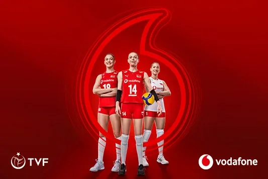 Vodafone'dan Voleybol Milletler Ligi'nde hediye yağmuru