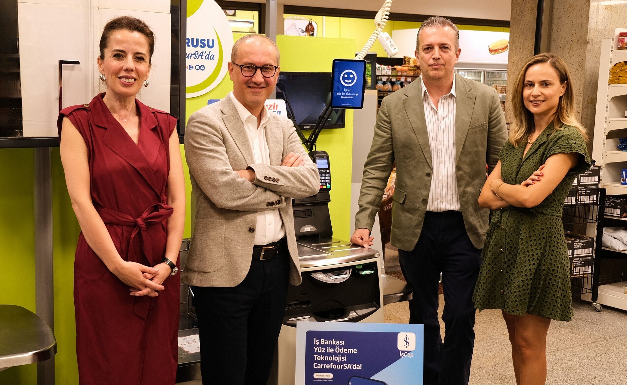 İş Bankası “yüz tanıma teknolojisi” ile alışveriş dönemini başlatıyor