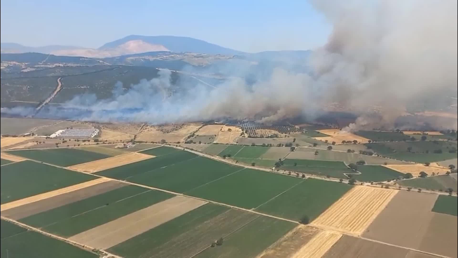 Yine orman yangını: Bu defa Kınık'ta