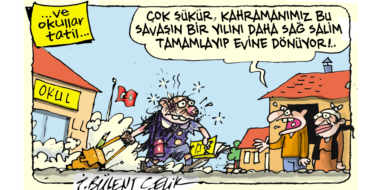 İ. Bülent Çelik'in 21 Haziran 2025 tarihli karikatürü