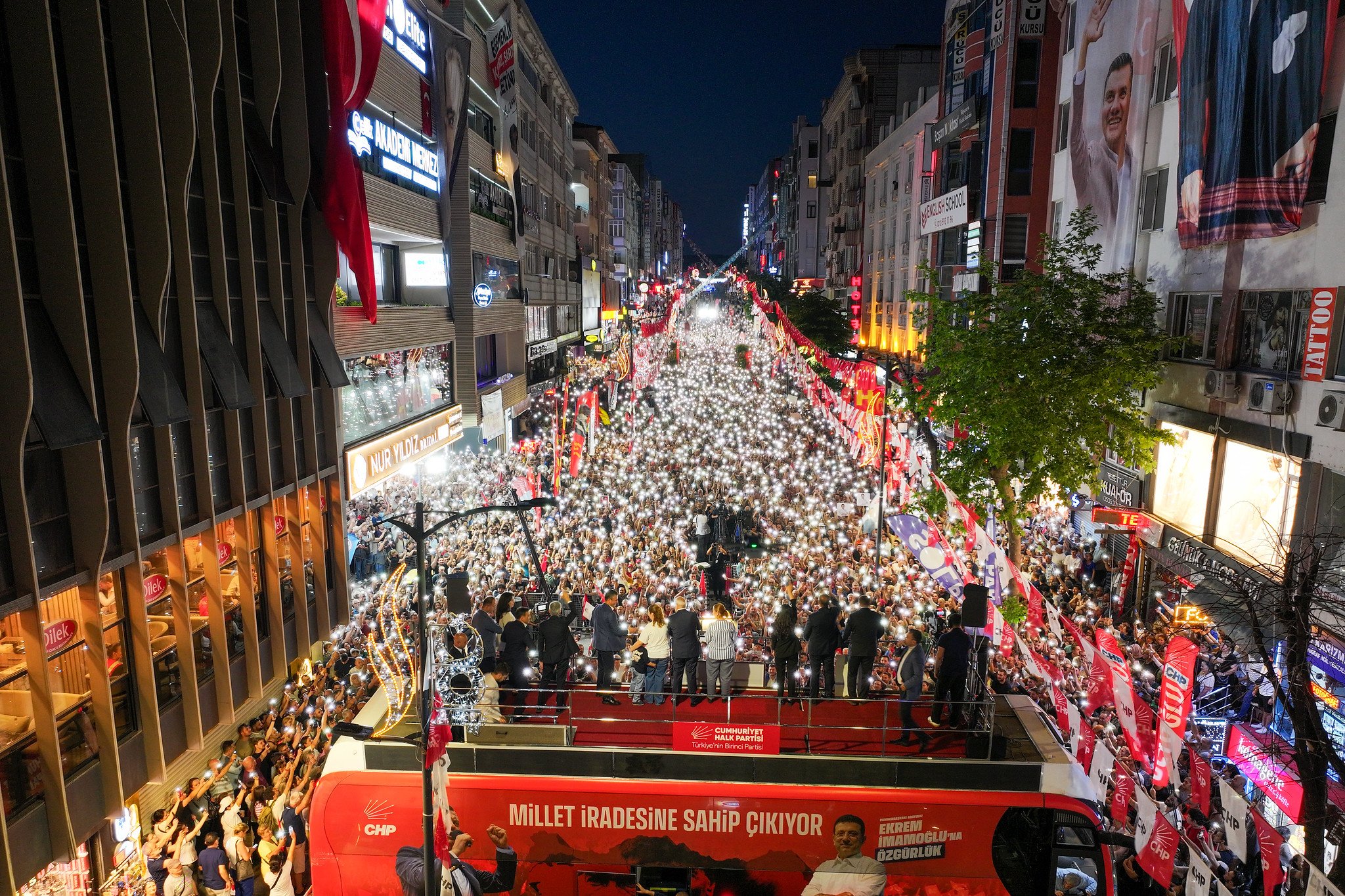 11.  “Millet İradesine Sahip Çıkıyor” mitingi