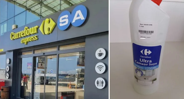 Ocak ayında toplatılan çamaşır suyu markası tekrar toplatılıyor