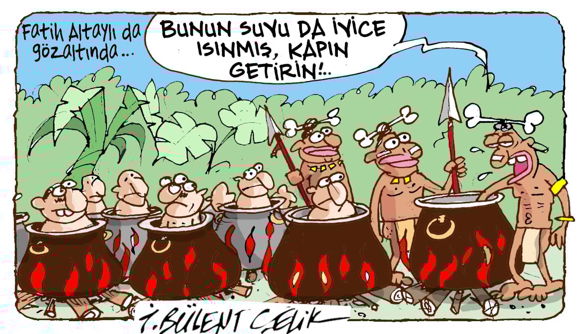 İ. Bülent Çelik'in 22 Haziran 2025 tarihli karikatürü