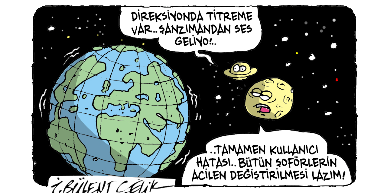 İ. Bülent Çelik'in 23 Haziran 2025 tarihli karikatürü