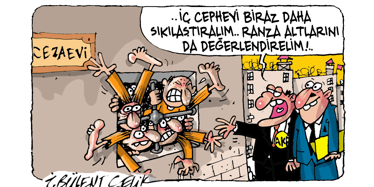 İ. Bülent Çelik'in 24 Haziran 2025 tarihli karikatürü