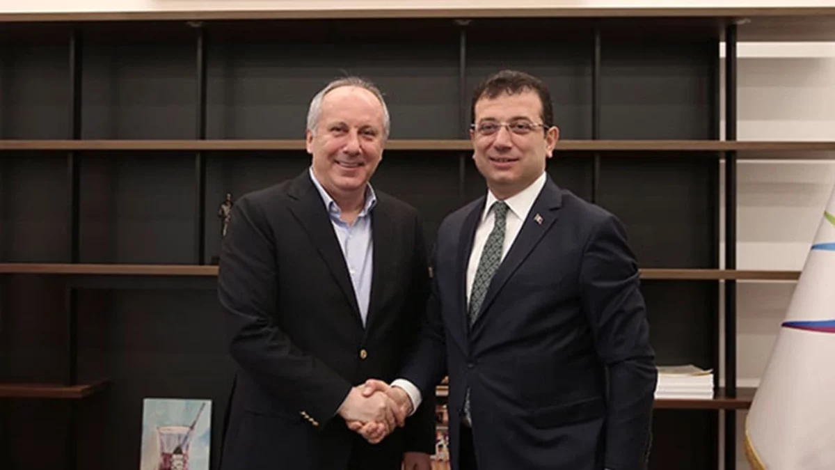 İmamoğlu’ndan İnce’ye: “Aramıza hoş geldiniz”