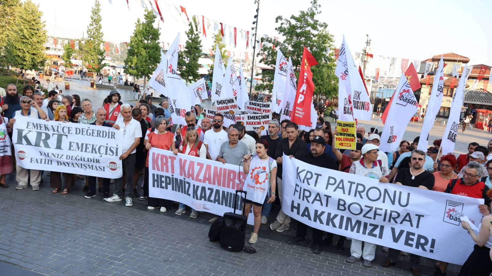 KRT’de örgütlü direniş kazanımla sona erdi: DİSK Basın-İş'ten açıklama