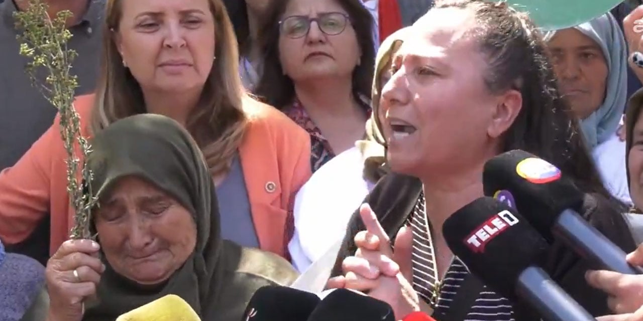 Milaslı zeytin çiftçileri Meclis önünde eylem yaptı: ‘Eğer bu toprağa çökerseniz…’