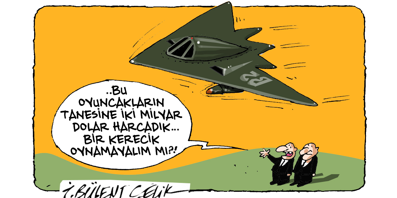 İ. Bülent Çelik'in 25 Haziran 2025 tarihli karikatürü