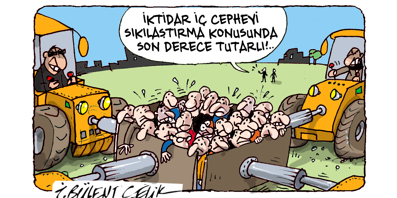 İ. Bülent Çelik'in 26 Haziran 2025 tarihli karikatürü