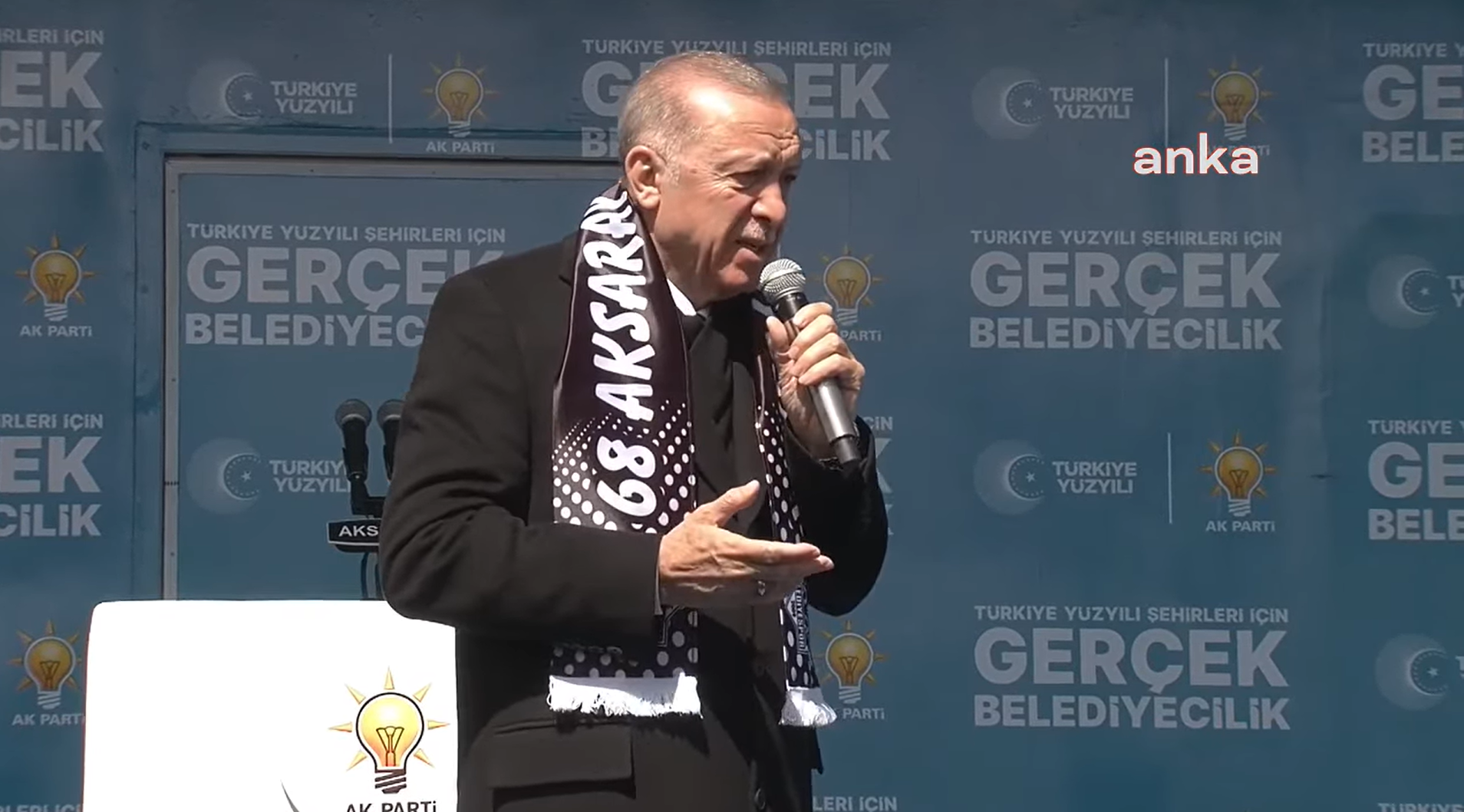 Cumhurbaşkanı Erdoğan, Aksaray'da konuşuyor: Her gelişimizde bu eşsiz şehre kalbimizi bırakıyoruz